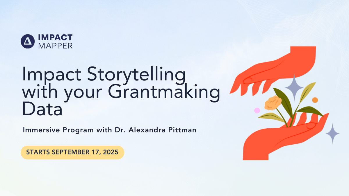 ImpactMapper Storytelling for Grantmaking